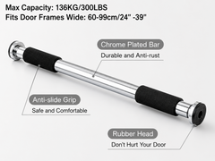 Doorway Pull-Up Bar – Transform Your Home into a Personal Gym!