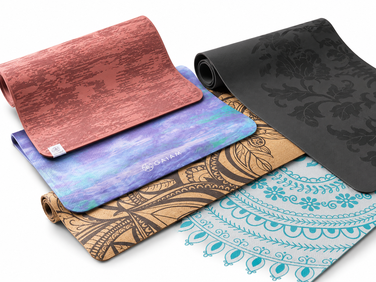 Performance Longer &amp; Wider Dry-Grip Yoga Mat – Elevate Your Practice with Comfort &amp; Control!